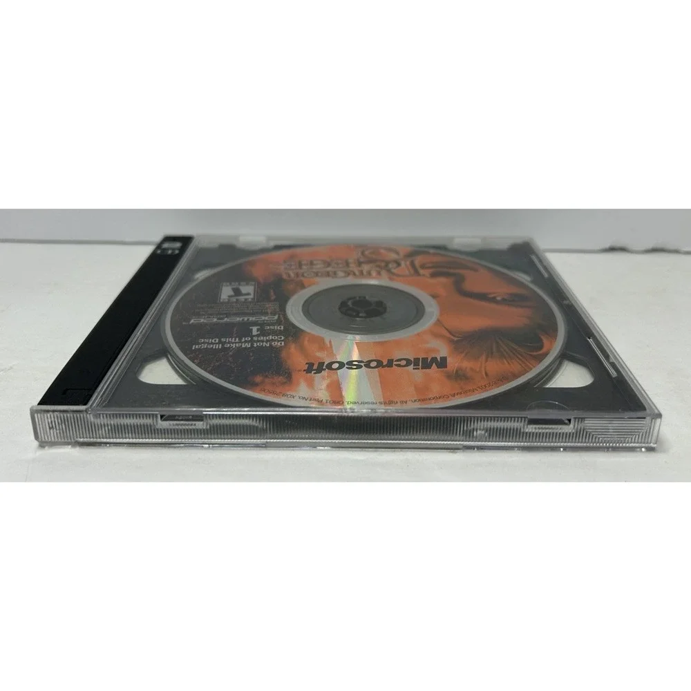 Dungeon Siege PC‎ 2002 Microsoft 2 Disc Set No Manual RPG Game